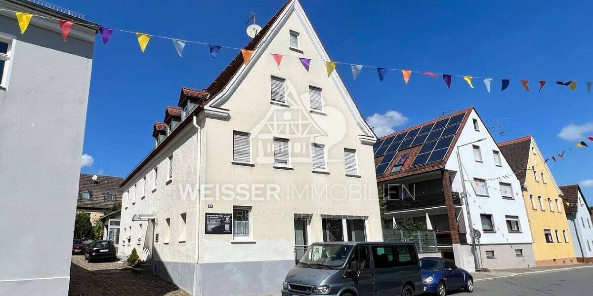 Etagenwohnung Fürth Unterfarrnbach - 2 Zimmer, 49 m&sup2;, 480&euro; | Angebot:25959142