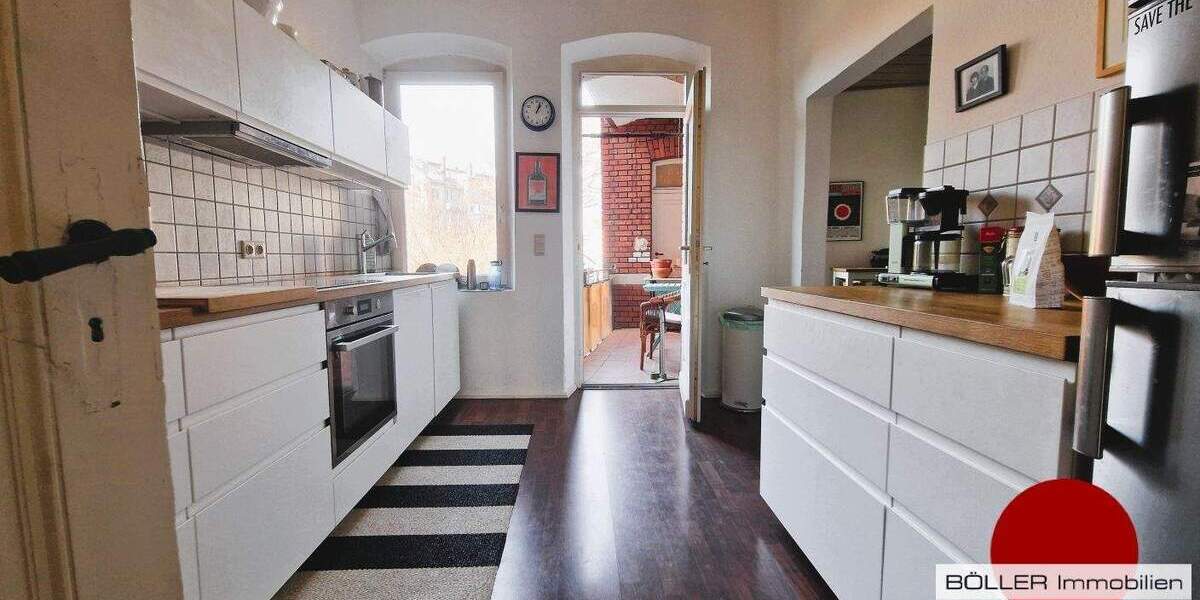 Etagenwohnung Nürnberg Gostenhof - 4 Zimmer, 136 m&sup2;, 1.890&euro; | Angebot:25745650