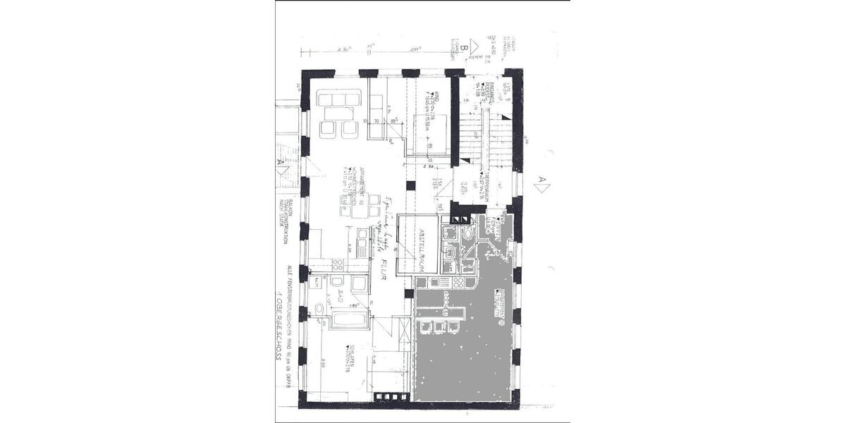 Hochparterre Nürnberg Eberhardshof - 3 Zimmer, 98 m&sup2;, 385.000&euro; | Angebot:27292057