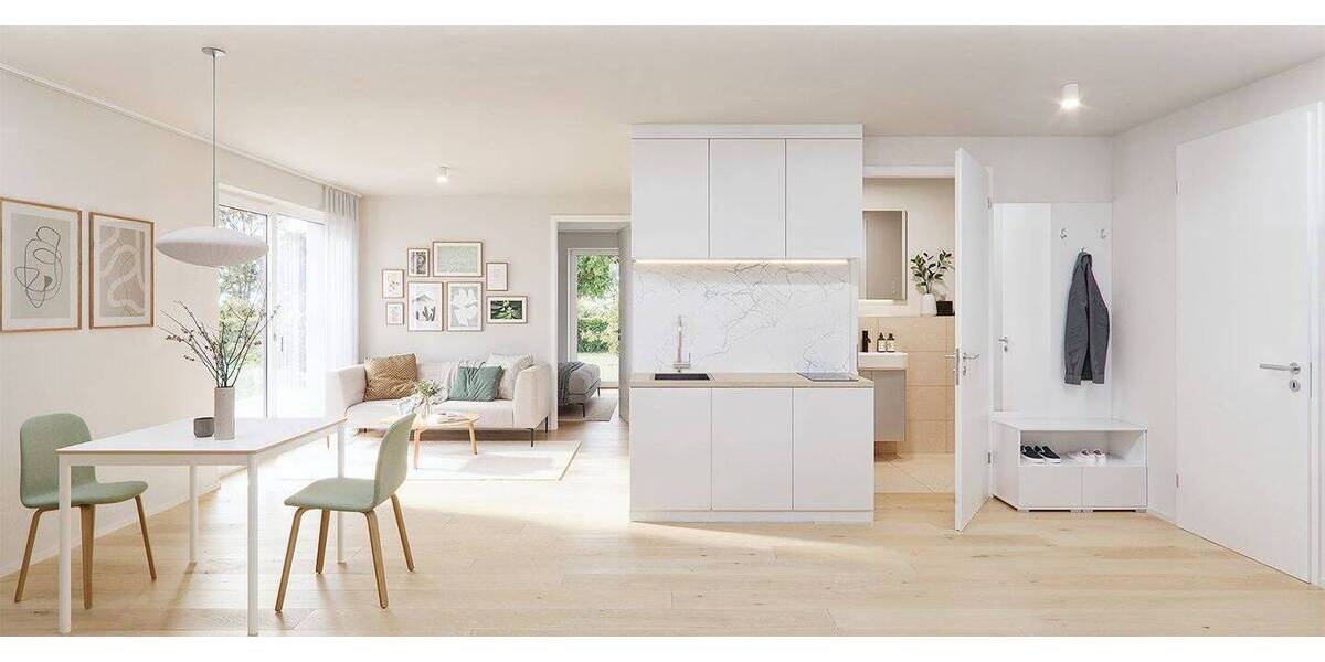 Etagenwohnung Herzogenaurach - 2 Zimmer, 41 m&sup2;, 299.000&euro; | Angebot:26486393