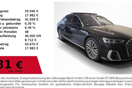 Audi A8 85.950 km 59.940 &euro; Nürnberg 90411