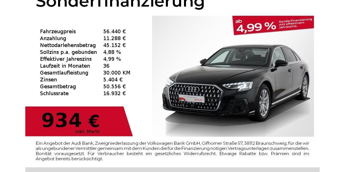 Audi A8 27.800 km 54.880 &euro; Nürnberg 90441