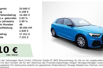 Audi A1 85.550 km 20.660 &euro; Nürnberg 90431