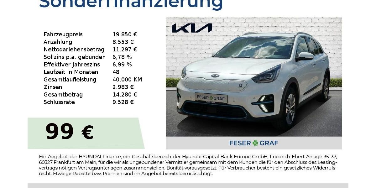 Kia Niro 78.214 km 19.850 &euro; Roth 91154