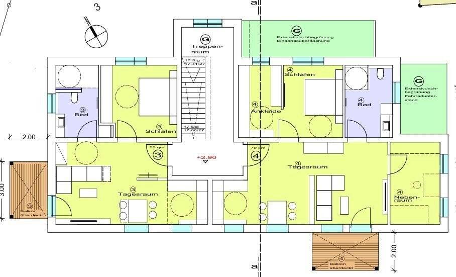 Etagenwohnung Höchstadt a.d.Aisch Etzelskirchen - 3 Zimmer, 85 m&sup2;, 372.430&euro; | Angebot:26358784