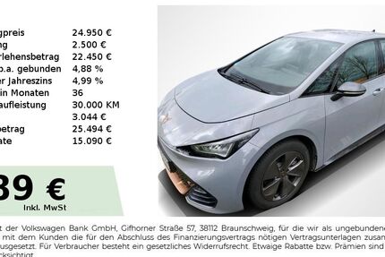 Cupra Born 21.350 km 24.950 &euro; Lauf an der Pegnitz 91207