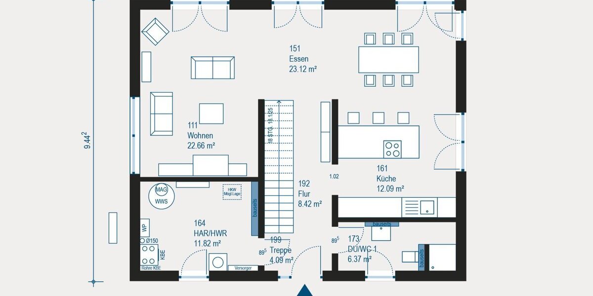 Exklusive Villa mit Aussicht- Wohnen über den Dächern von Forchheim- Individuell geplant, komfortabel gebaut und schlüsselfertig - Villa Forchheim Buckenhofen | Angebot:27479260