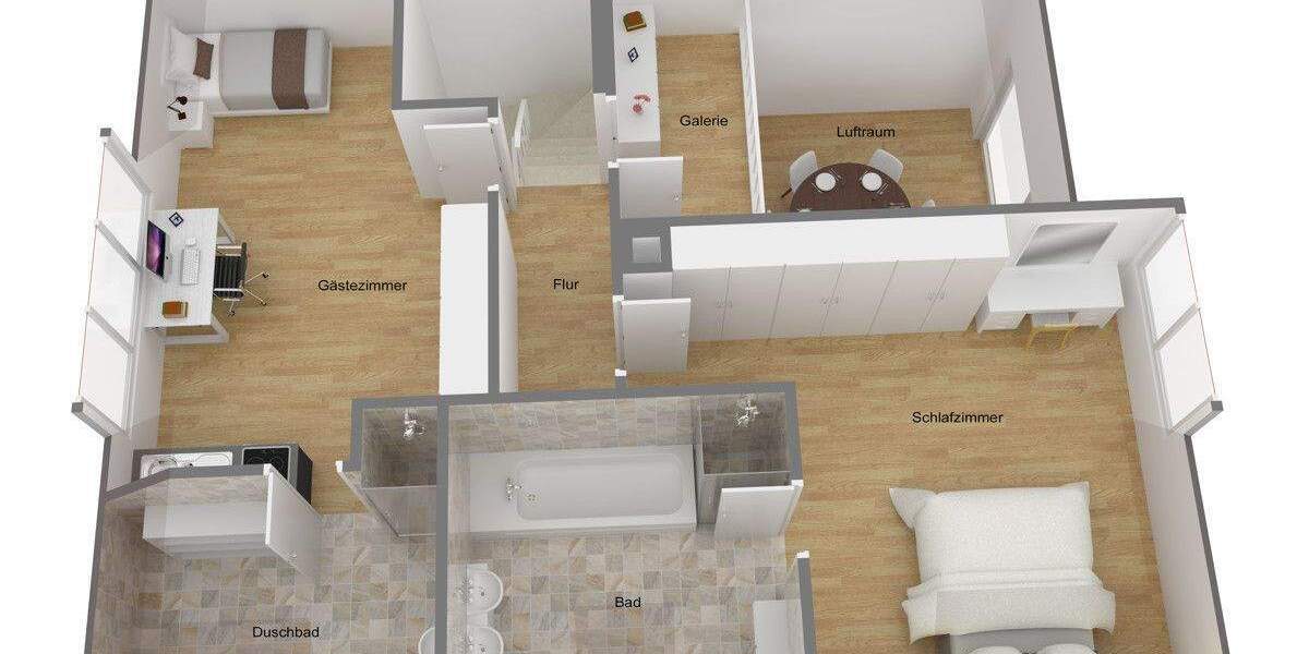 Doppelhaushälfte Nürnberg Weiherhaus - 4 Zimmer, 154 m&sup2;, 729.000&euro; | Angebot:25676697