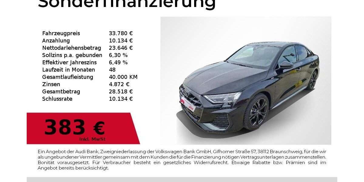 Audi A3 10.800 km 33.780 &euro; Nürnberg 90411