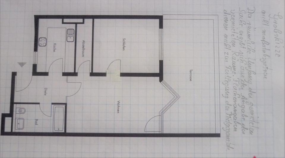 Etagenwohnung Nürnberg Schnepfenreuth - 2 Zimmer, 76 m&sup2;, 999&euro; | Angebot:25830909