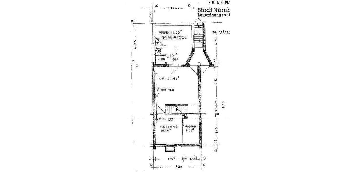 Reihenmittelhaus Nürnberg Spitalhof - 6 Zimmer, 105 m&sup2;, 620.000&euro; | Angebot:25734921