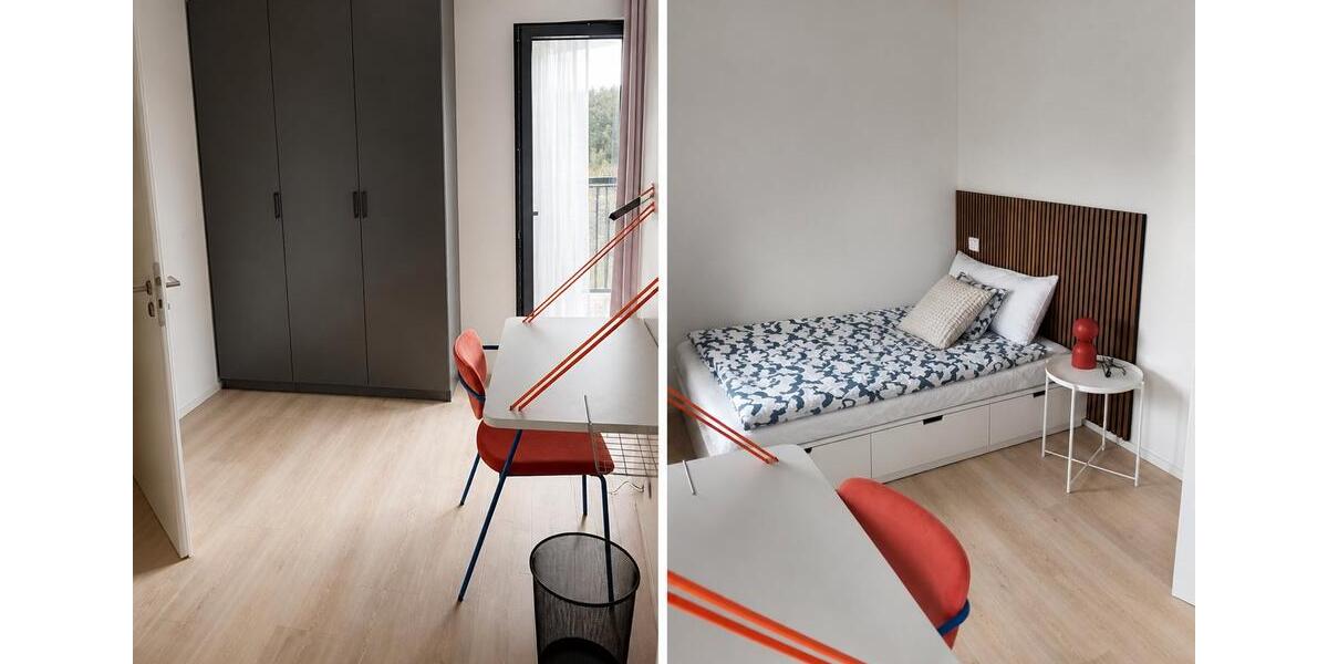 Etagenwohnung Nürnberg Sankt Leonhard - 1 Zimmer, 16 m&sup2;, 550&euro; | Angebot:26491401