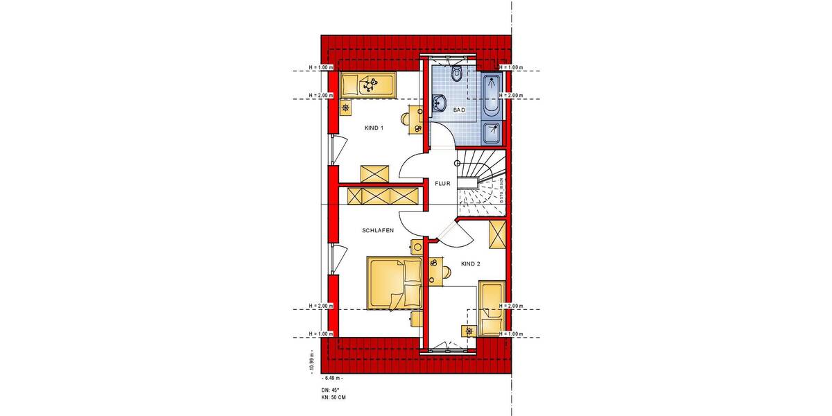 Doppelhaushälfte Burgthann Mimberg - 5 Zimmer, 118 m&sup2;, 509.520&euro; | Angebot:25730984