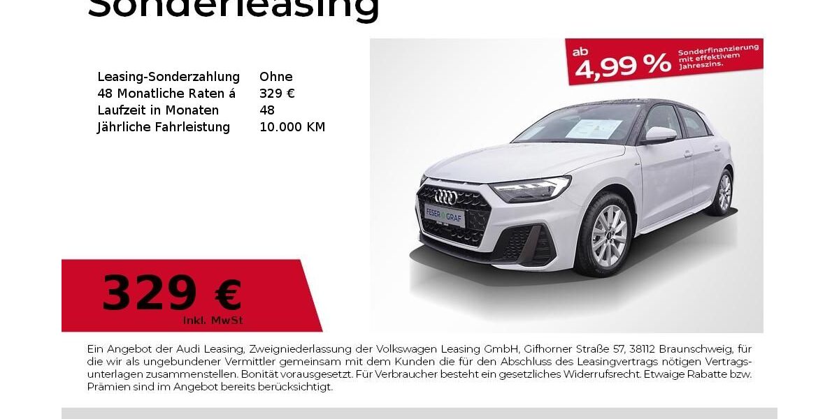 Audi A1 4.900 km 26.480 &euro; Fürth 90763