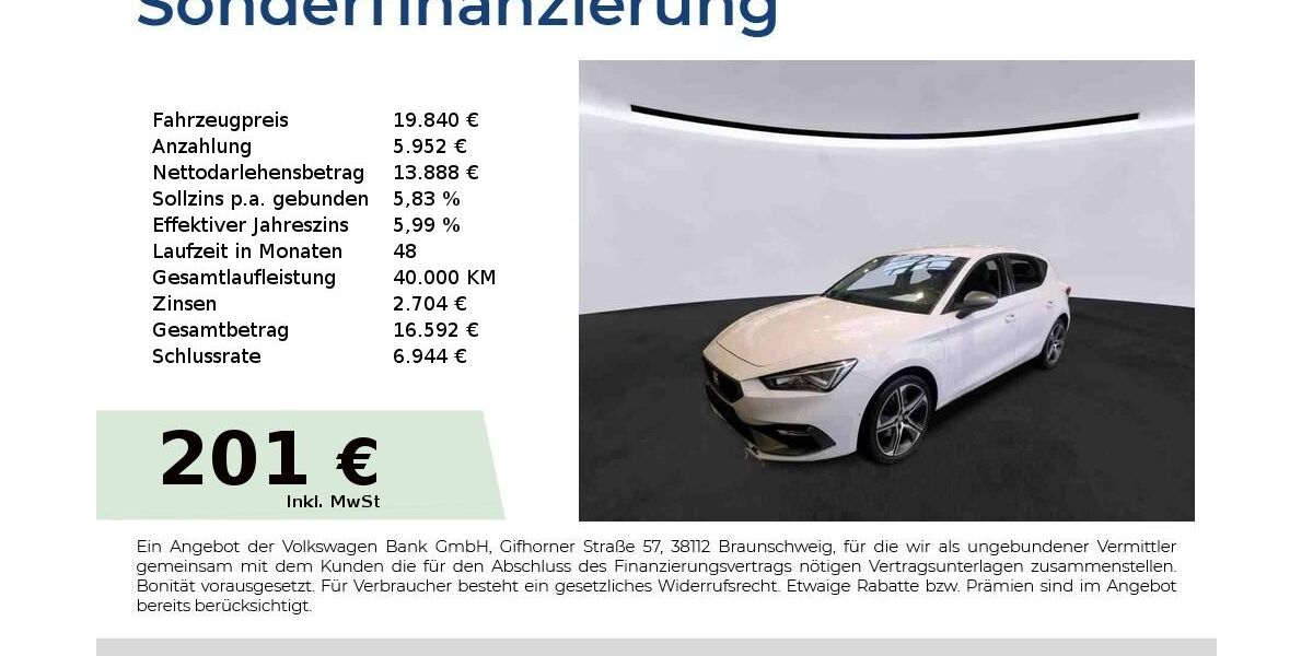 Seat Leon 102.750 km 19.440 &euro; Nürnberg 90431
