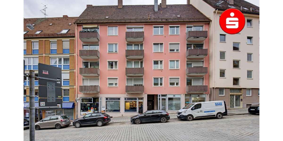 Etagenwohnung Nürnberg Altstadt, St. Lorenz - 3 Zimmer, 67 m&sup2;, 310.000&euro; | Angebot:25853120