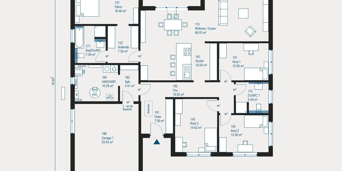 Ihr moderner Bungalowtraum in Forchheim - flexibel, individuell und lichtdurchflutet - Bungalow Forchheim | Angebot:27285020