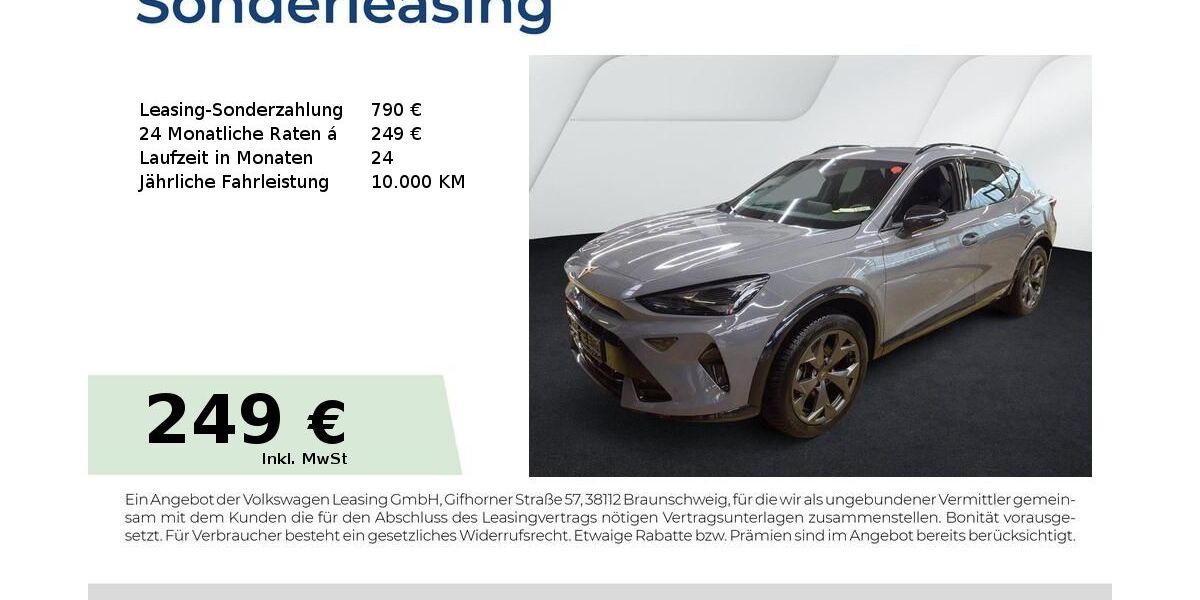 Cupra Formentor 25.750 km 34.150 &euro; Lauf an der Pegnitz 91207