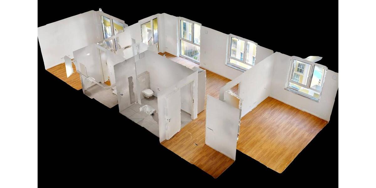 Etagenwohnung Nürnberg Gleißhammer - 3 Zimmer, 72 m&sup2;, 1.196&euro; | Angebot:26279407