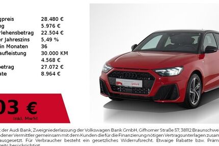 Audi A1 5.300 km 28.480 &euro; Nürnberg 90441