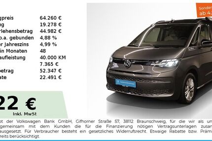 VW T7 California 17.250 km 63.665 &euro; Nürnberg 90441