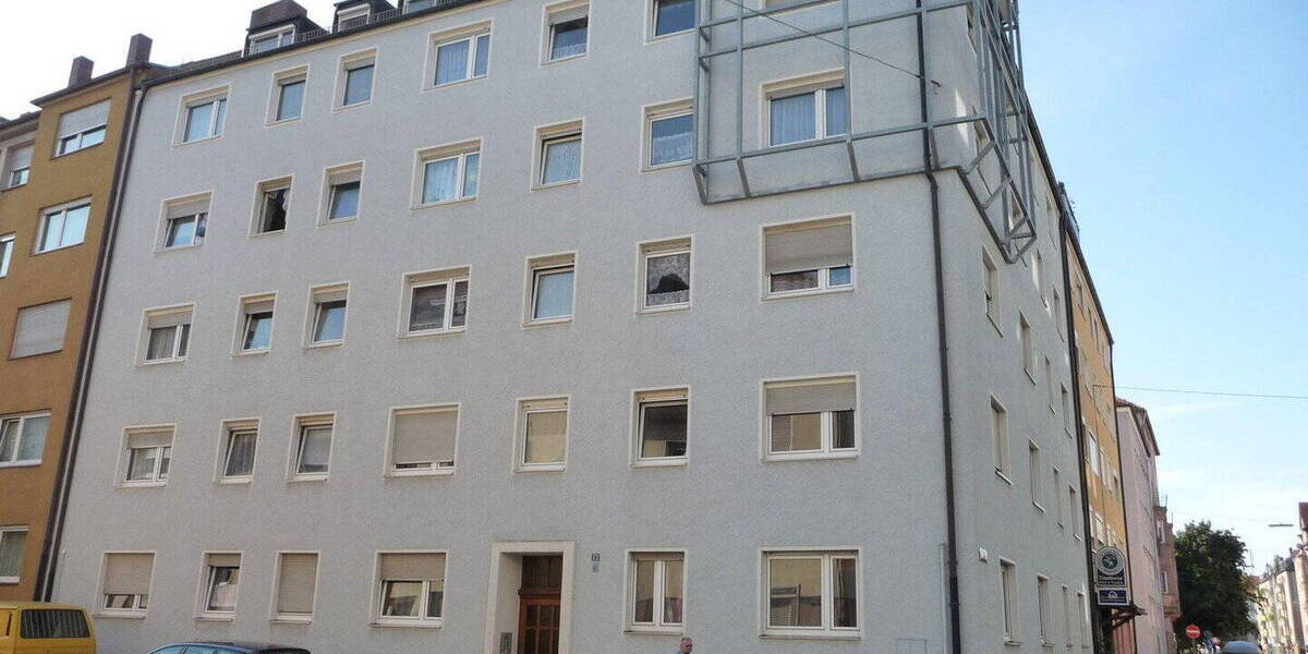 Etagenwohnung Nürnberg Steinbühl - 2 Zimmer, 52 m&sup2;, 179.000&euro; | Angebot:26037059