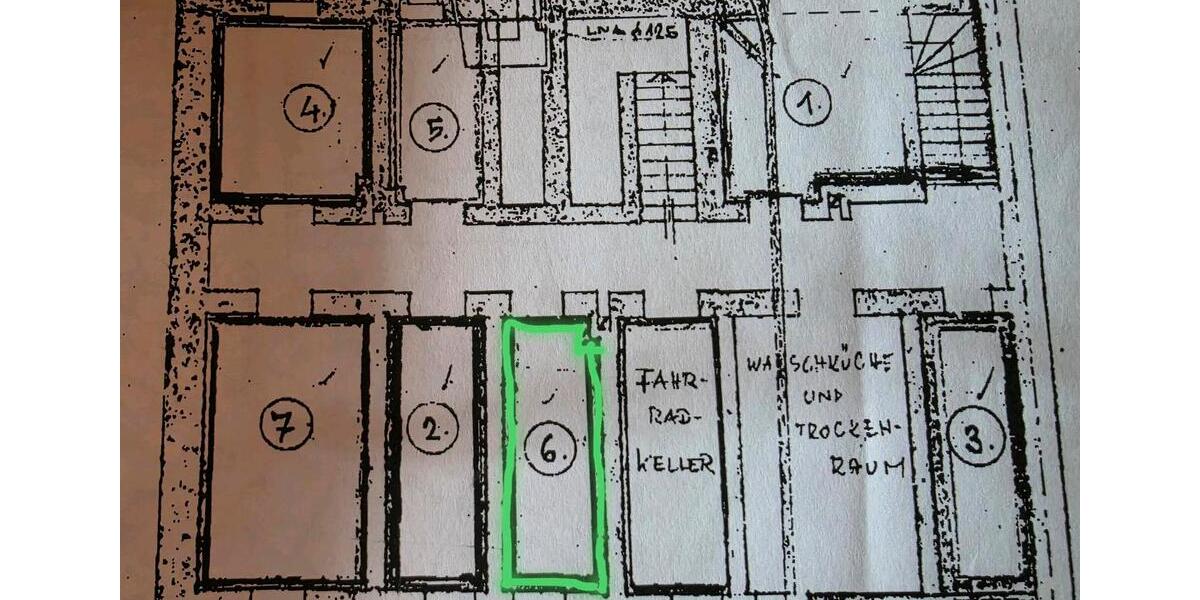 Etagenwohnung Nürnberg Gleißhammer - 2 Zimmer, 50 m&sup2;, 174.999&euro; | Angebot:27270872