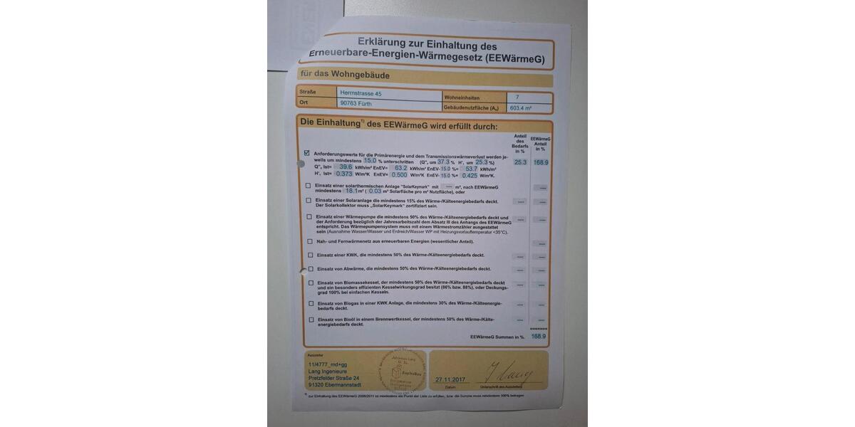 Erdgeschoßwohnung Fürth Südstadt - 2 Zimmer, 60 m&sup2;, 299.999&euro; | Angebot:25973509