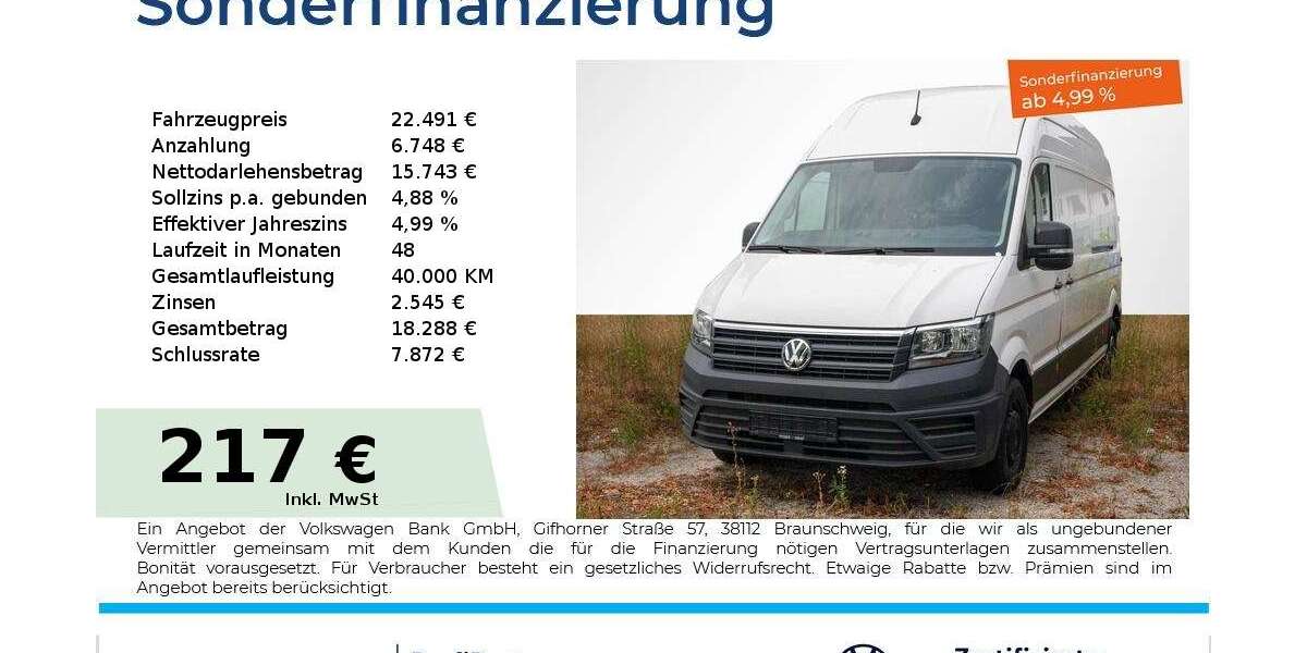 VW Crafter 142.550 km 22.491 &euro; Nürnberg 90441