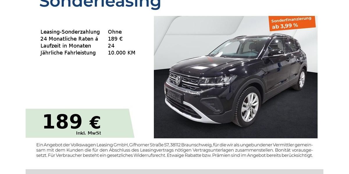 VW T-Cross 22.650 km 19.770 &euro; Forchheim 91301