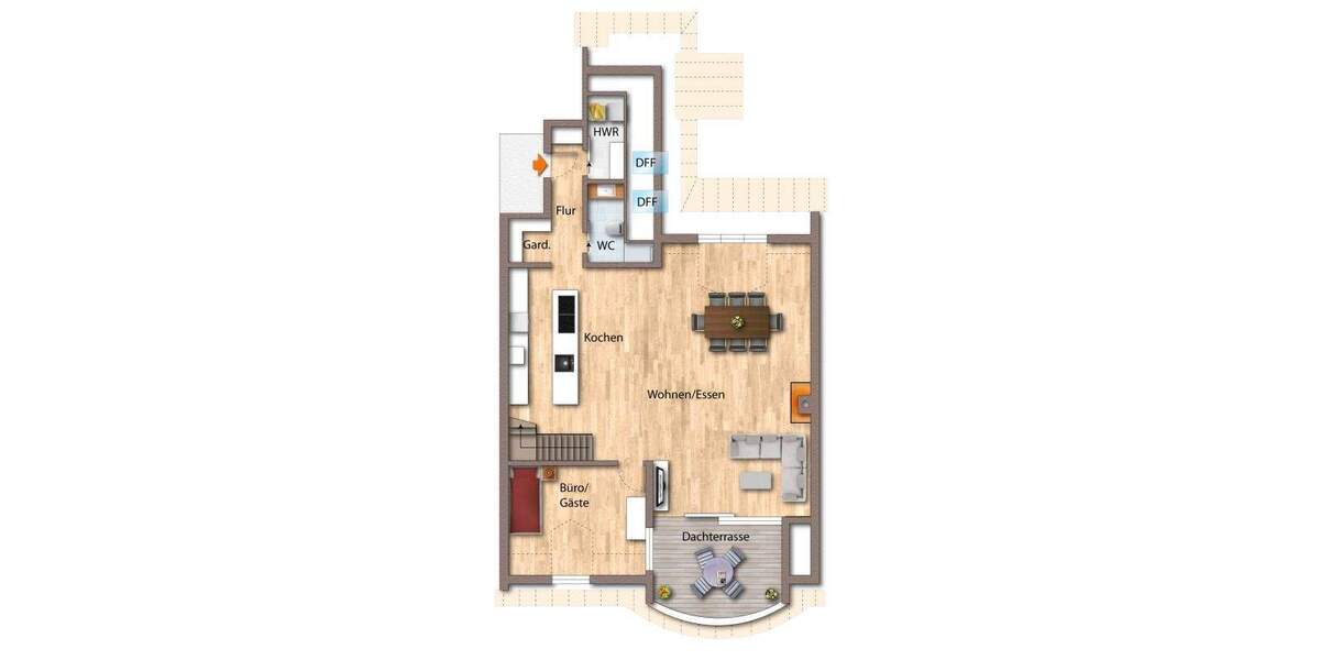 Etagenwohnung Nürnberg Glockenhof - 3 Zimmer, 134 m&sup2;, 995.000&euro; | Angebot:25683970