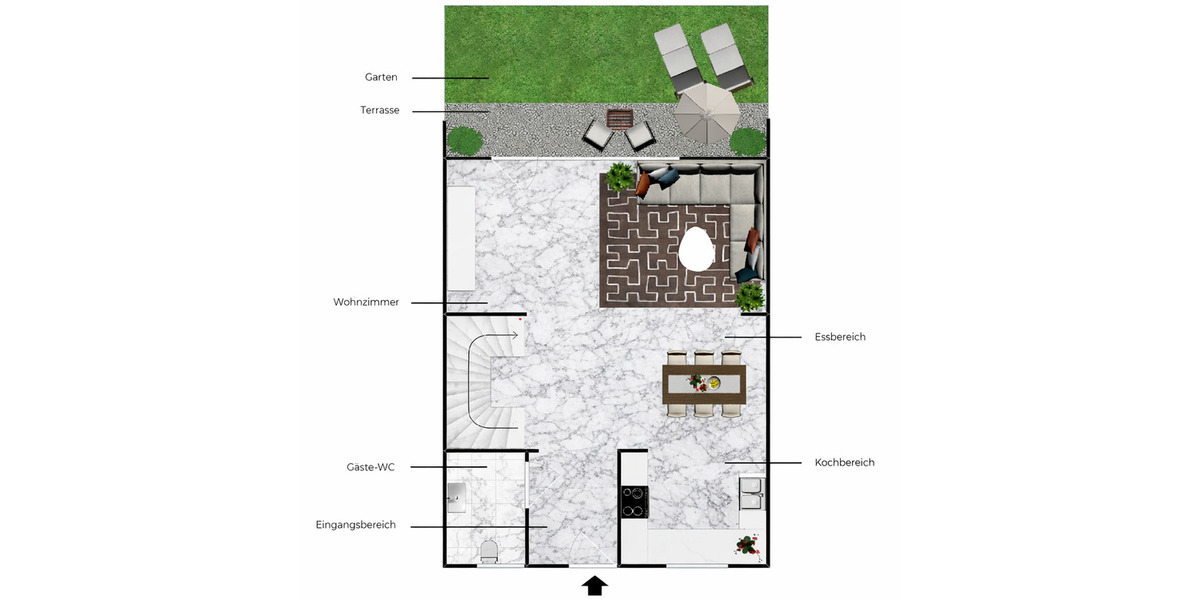 Reihenmittelhaus Nürnberg Gebersdorf - 5 Zimmer, 144 m&sup2;, 679.000&euro; | Angebot:26028337