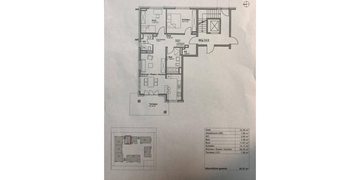 Etagenwohnung Nürnberg Maxfeld - 3 Zimmer, 86 m&sup2;, 615.000&euro; | Angebot:25957614