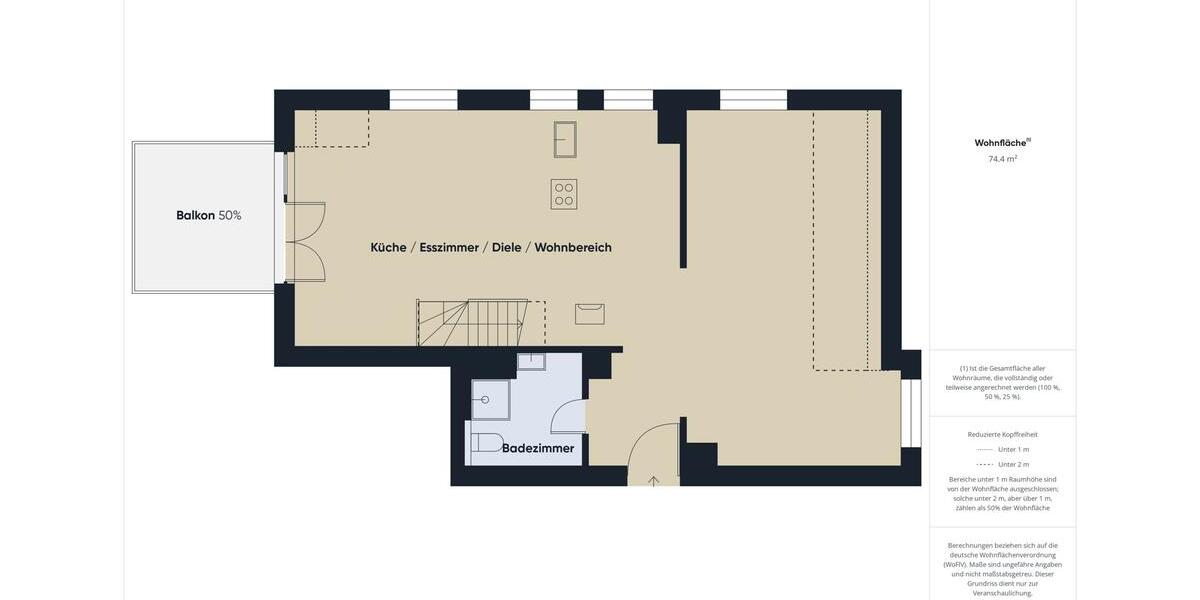 Maisonettenwohnung Wendelstein - 4 Zimmer, 144 m&sup2;, 1.800&euro; | Angebot:25496250