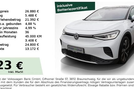 VW ID.4 66.650 km 26.880 &euro; Forchheim 91301