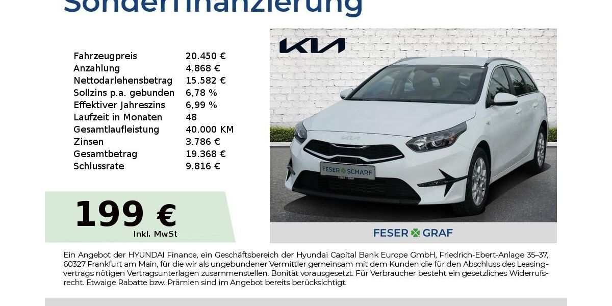 Kia ceed Sportswagon 6.722 km 19.750 &euro; Schwabach 91126