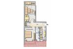 Etagenwohnung Nürnberg Rosenau - 2 Zimmer, 58 m&sup2;, 775&euro; | Angebot:26596574