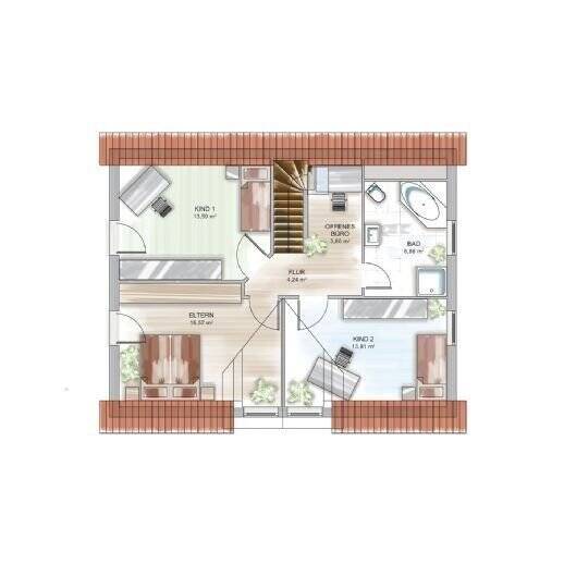 Einfamilienhaus Rückersdorf Ludwigshöhe - 4 Zimmer, 130 m&sup2;, 796.300&euro; | Angebot:25797002