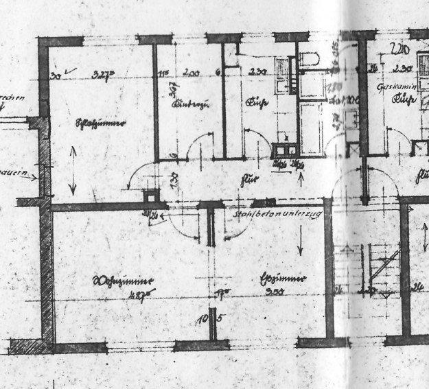 Etagenwohnung Nürnberg Sankt Leonhard - 4 Zimmer, 80 m&sup2;, 720&euro; | Angebot:27609555