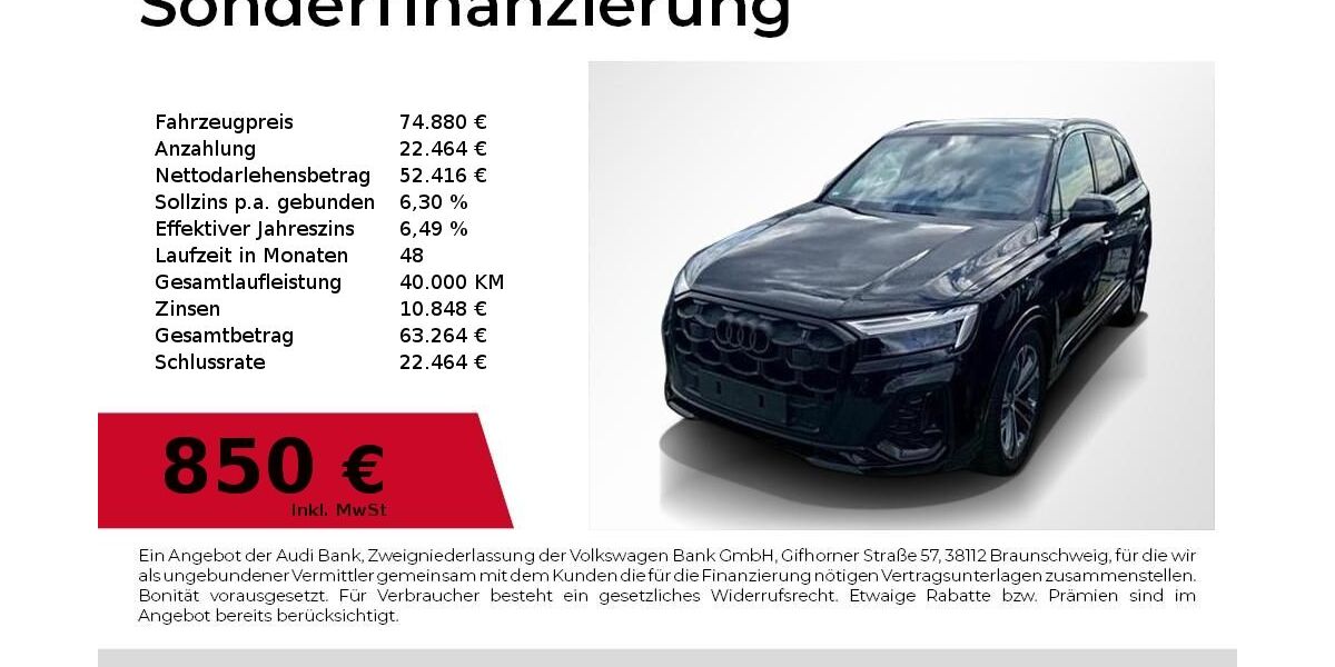 Audi Q7 24.400 km 74.880 &euro; Nürnberg 90411