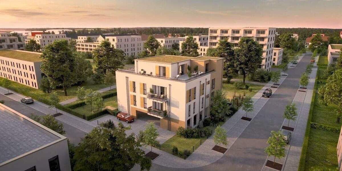 Etagenwohnung Herzogenaurach Herzo Base - 4 Zimmer, 101 m&sup2;, 637.000&euro; | Angebot:25898788