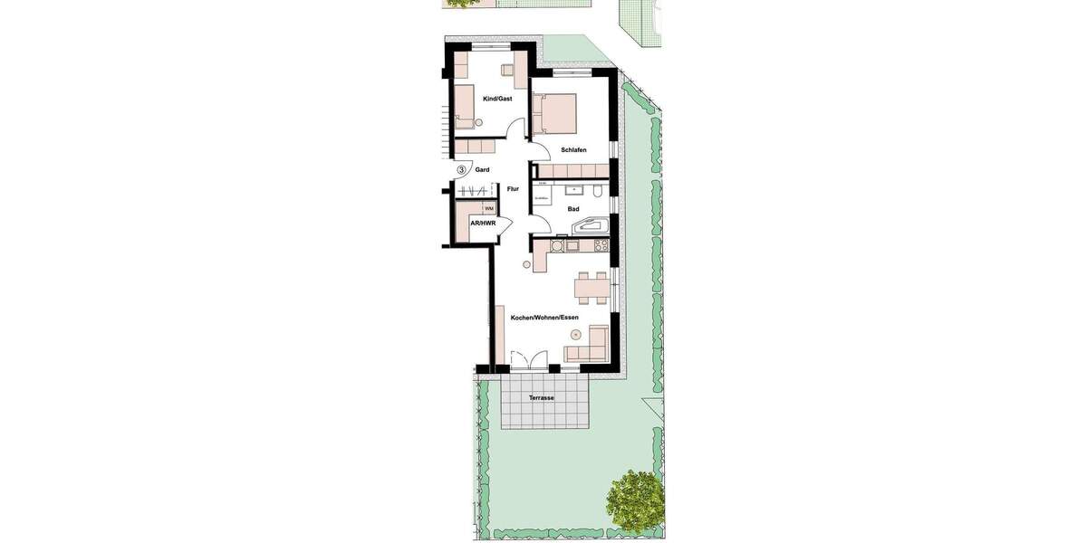 Etagenwohnung Fürth Ronhof - 3 Zimmer, 83 m&sup2;, 498.000&euro; | Angebot:25815889