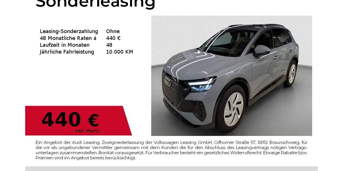 Audi Q4 6.912 km 42.980 &euro; Fürth 90763