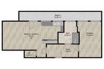 Etagenwohnung Nürnberg Steinbühl - 2 Zimmer, 65 m&sup2;, 1.000&euro; | Angebot:26673039
