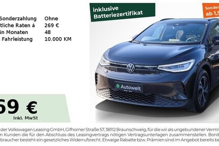 VW ID.4 53.550 km 22.440 &euro; Forchheim 91301