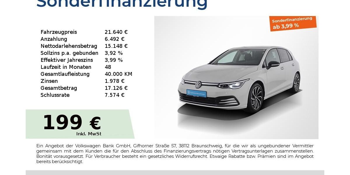 VW Golf 45.000 km 20.940 &euro; Nürnberg 90441