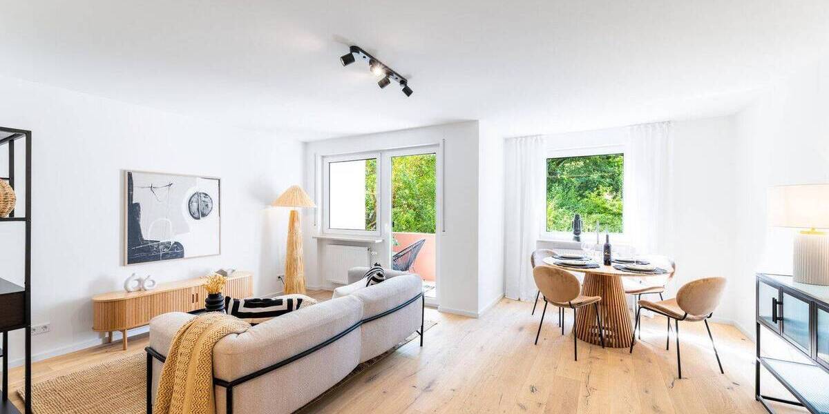 Etagenwohnung Nürnberg Laufamholz - 2 Zimmer, 65 m&sup2;, 940&euro; | Angebot:26670103