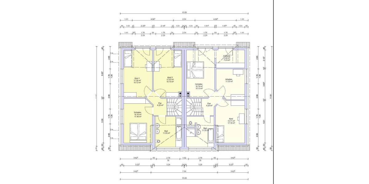 Doppelhaushälfte Nürnberg Unterbürg - 5 Zimmer, 140 m&sup2;, 889.000&euro; | Angebot:26826374