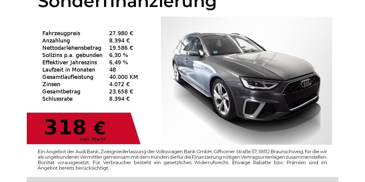 Audi A4 76.950 km 27.980 &euro; Nürnberg 90411