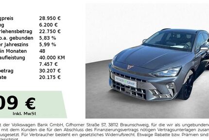 Cupra Leon 26.250 km 28.950 &euro; Schwabach 91126